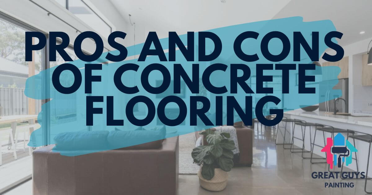 Pros and Cons of Concrete Flooring